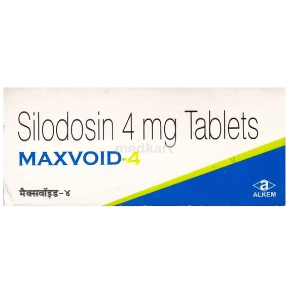 maxvoid 4mg tablet 10's